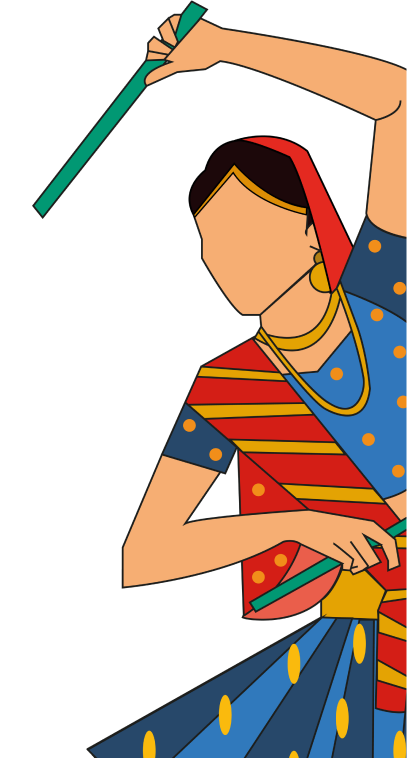 Female Garba Character
